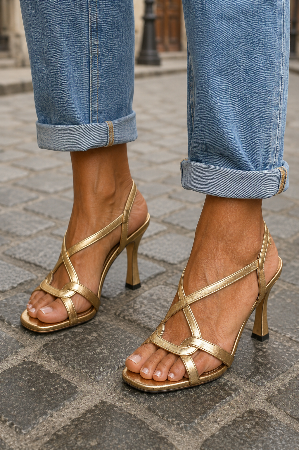 Triana | Sandalias con tacón