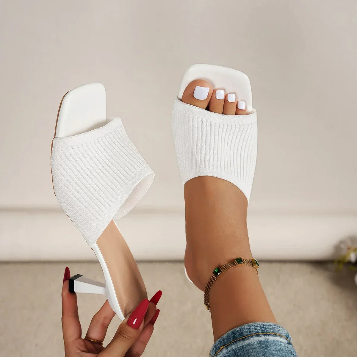 Laura | Sandalias con tacón