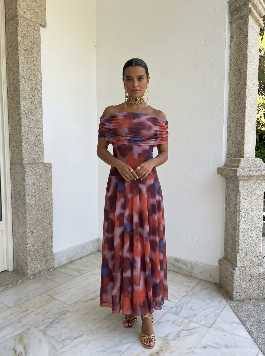 Toledo | Vestido en rojo